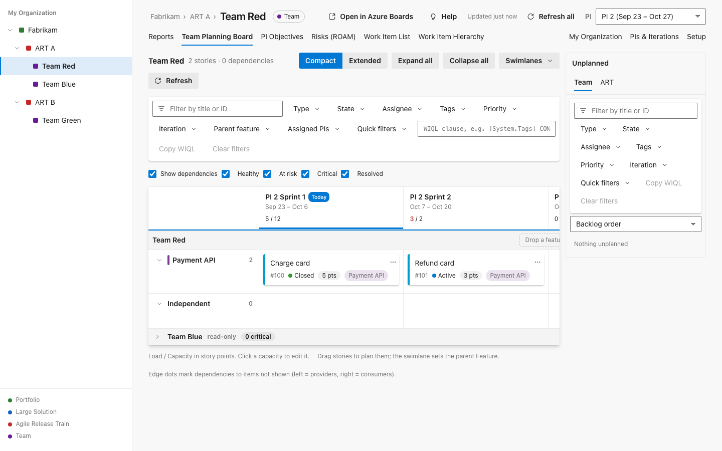 Team Planning Board